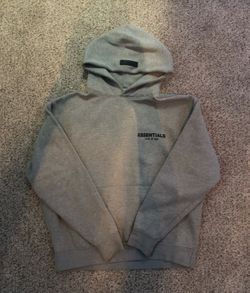 dark oatmeal essentials hoodie