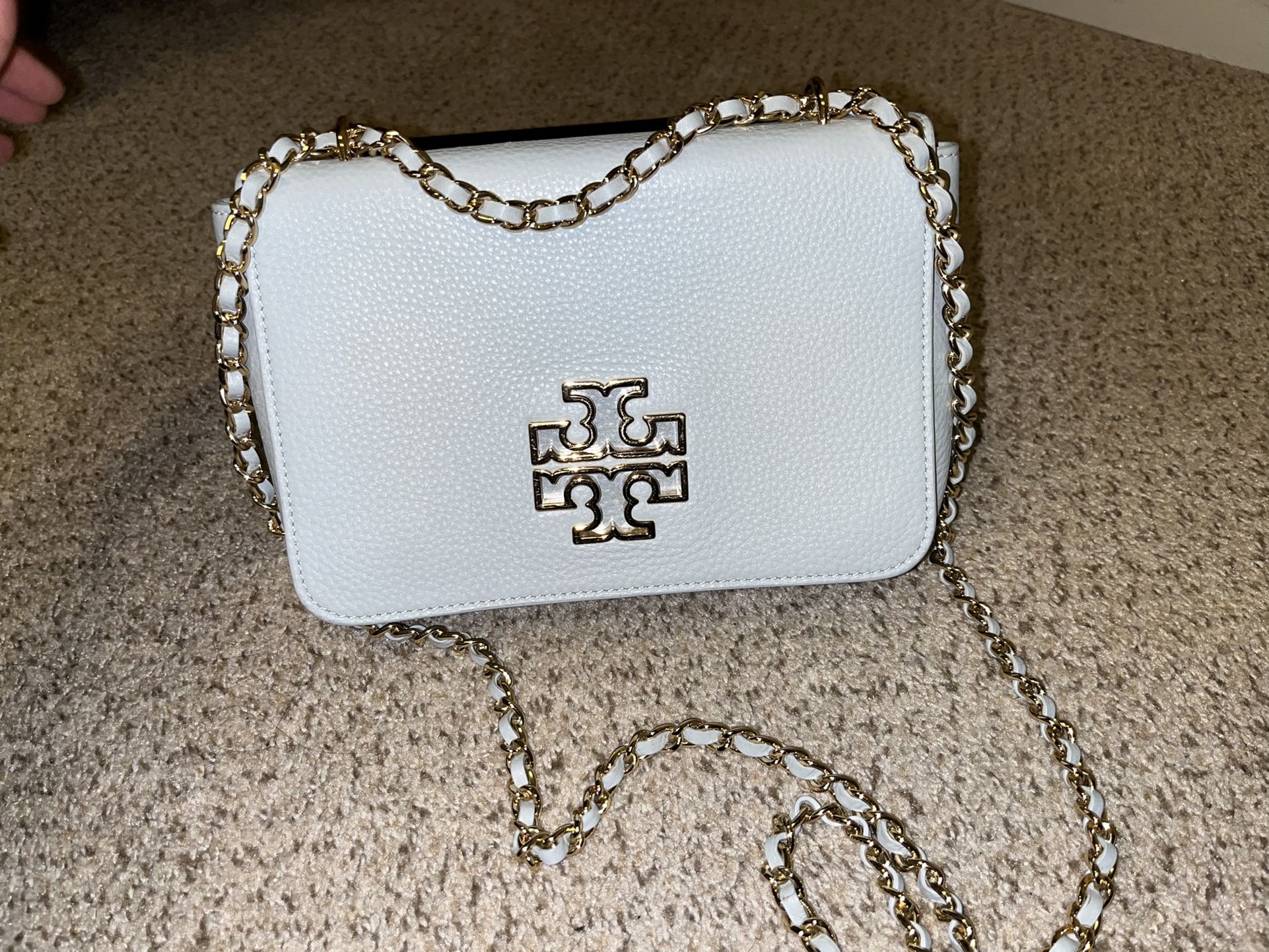 Tory Burch Light Blue Crossbody Purse