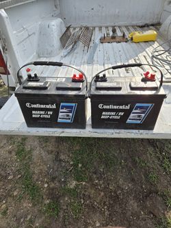 2 Batterys Good Condition 150$ For 2