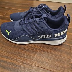 Puma Men's Shoes Size US 10.5 Navy Blue NWOB