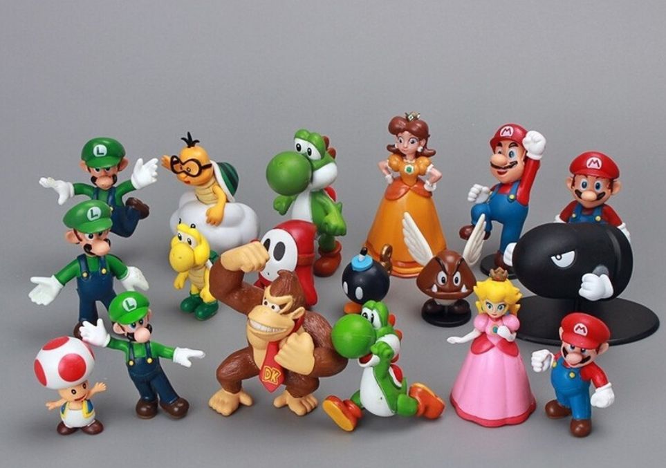 Mario and Friends Mini figurines