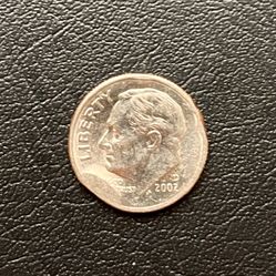 2002 D Dime - Cud Error 