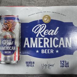 Real American Hulk Hogan Beer Collectible 12 Pack Case 