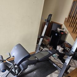 Iron Grip Heavy Duty Bench Press Squat Rack