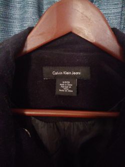 Calvin Klein suede jacket