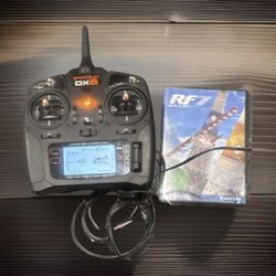 Spektrum DX6 G2 SPM6700 Transmitter with RealFlight RF7 Flight Simulator