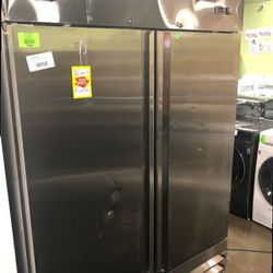 Brand New SABA S-47R 54 in. W 47 cu. ft. Two Door Commercial Refrigerator in Stainless Steel