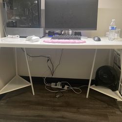 White Ikea Desk 