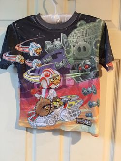 Boys angry birds 4/5 shirt