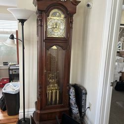 Rare Slight Grandfather Clock