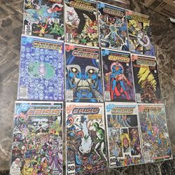 DC complete series Crisis Of Infinite Earths 1-12