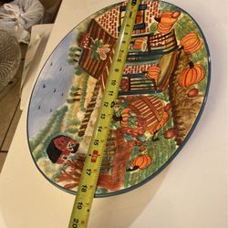 Oval Harvest Plate