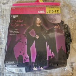 Halloween Gown For Girls 