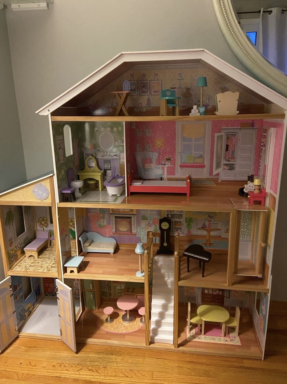 KidKraft Doll House With Furniture