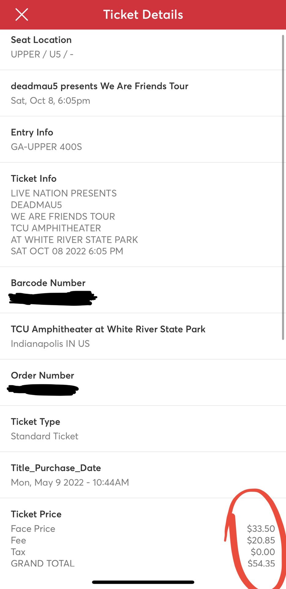 DISCOUNTED MAJORLY - 2 Tickets To Deadmau5 at White River