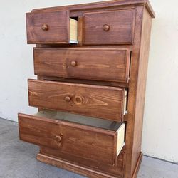 Jumbo Duplex 6 Drawer Pinewood 