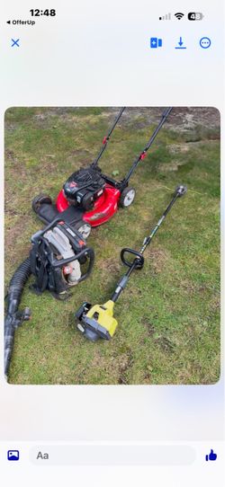 Come get these mowers