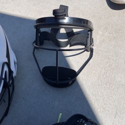 Baseball Helmet, Face Protector And Batpack 