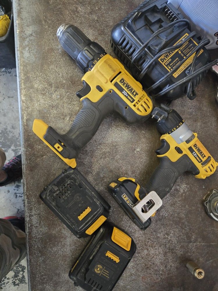 Dewalt Drill And 12v Impact Drive