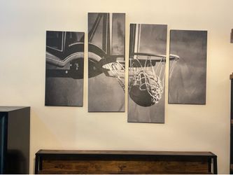 Canvas art - basketball