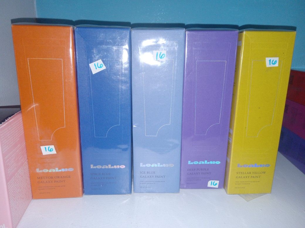 Semi permanent color mask