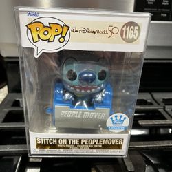 Stitch Disney POPS Riding Monorail #1165