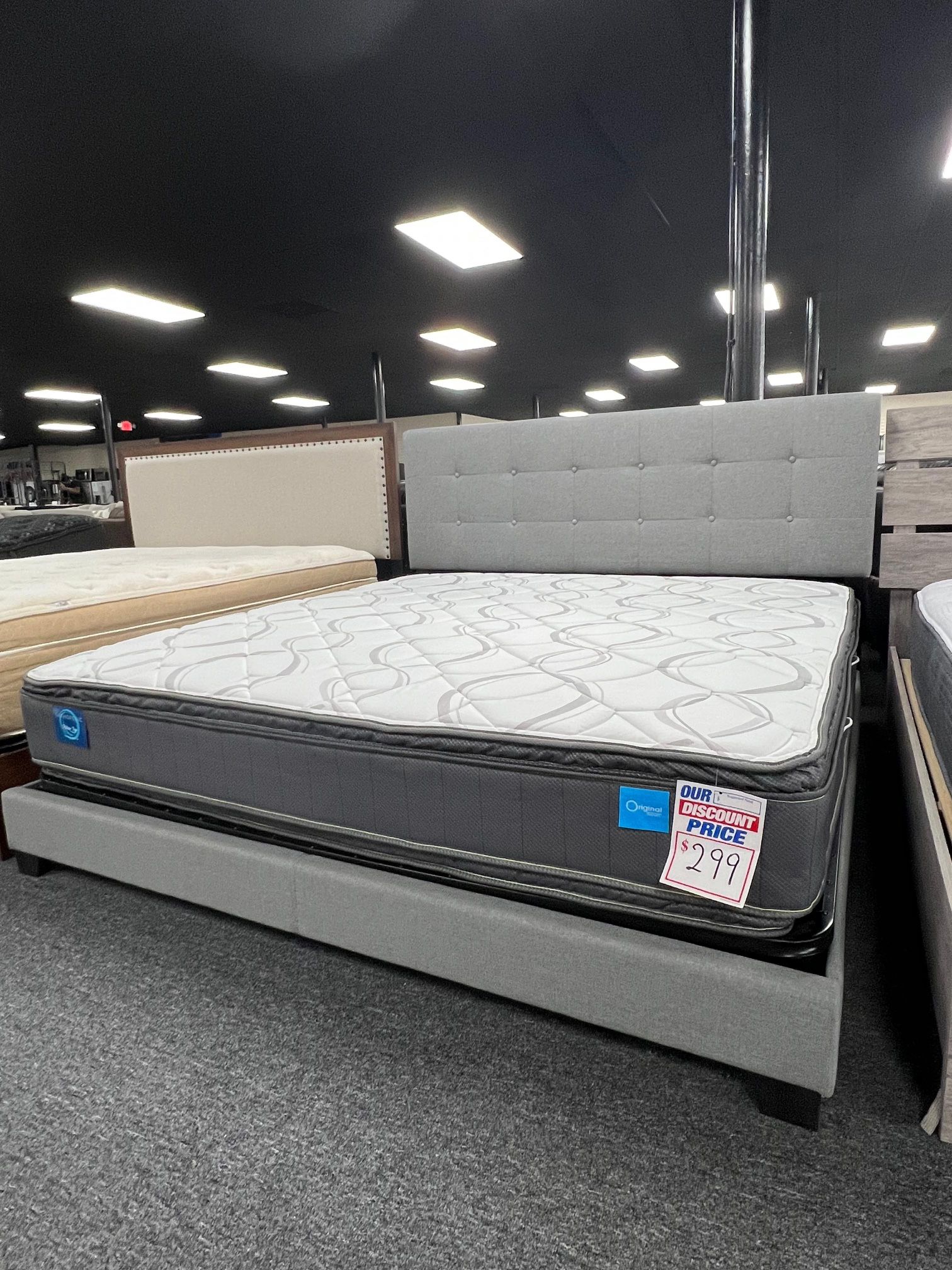 King Size Bedframe. 🚚WE DELIVER🚚