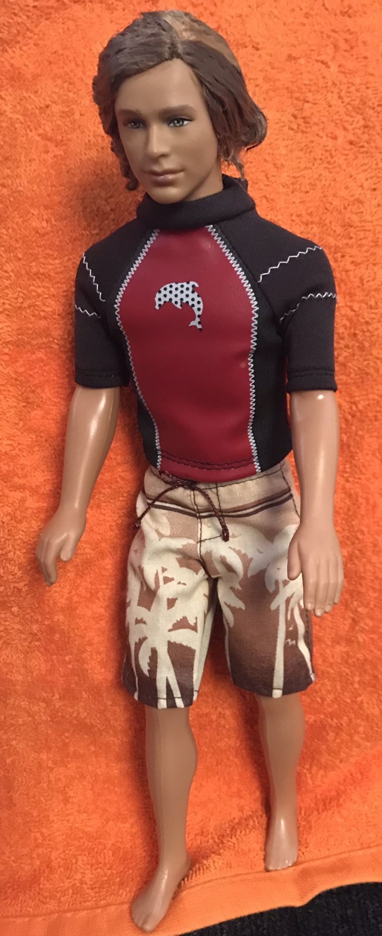 Collectible Barbie Cali Guy Surfer Blaine Doll