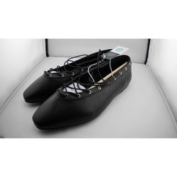 Wild Fable Jay Memory Insole 8.5 Women Size Foam Flats New in Box Black