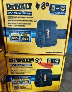 DeWalt EV Charger CCS1 to NACS