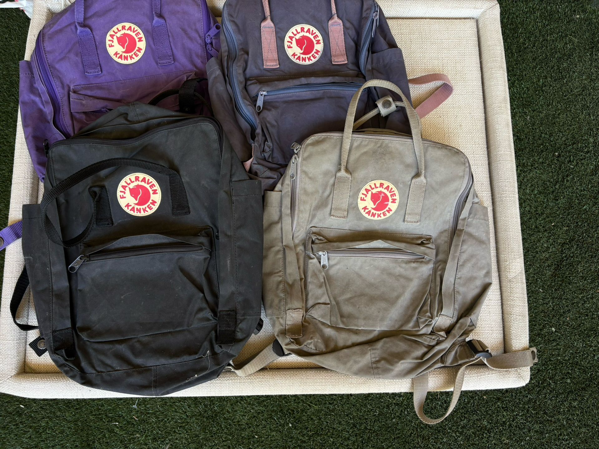 FJALLRAVEN KANKEN BACKPACKS Set Of 4
