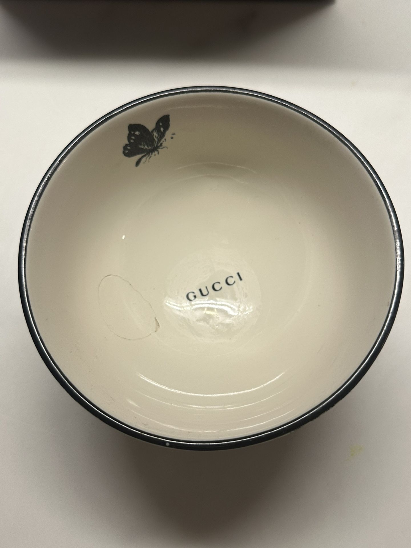 Gucci Ceramic Dog Bowl