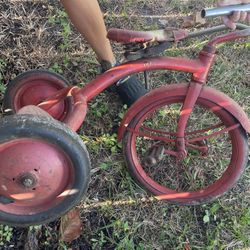 Metal Firestone Antique Tricycle