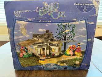 Department 56 Wizard of Oz “We’re Not in Kansas Anymore” Set of 4 – New/Open Box