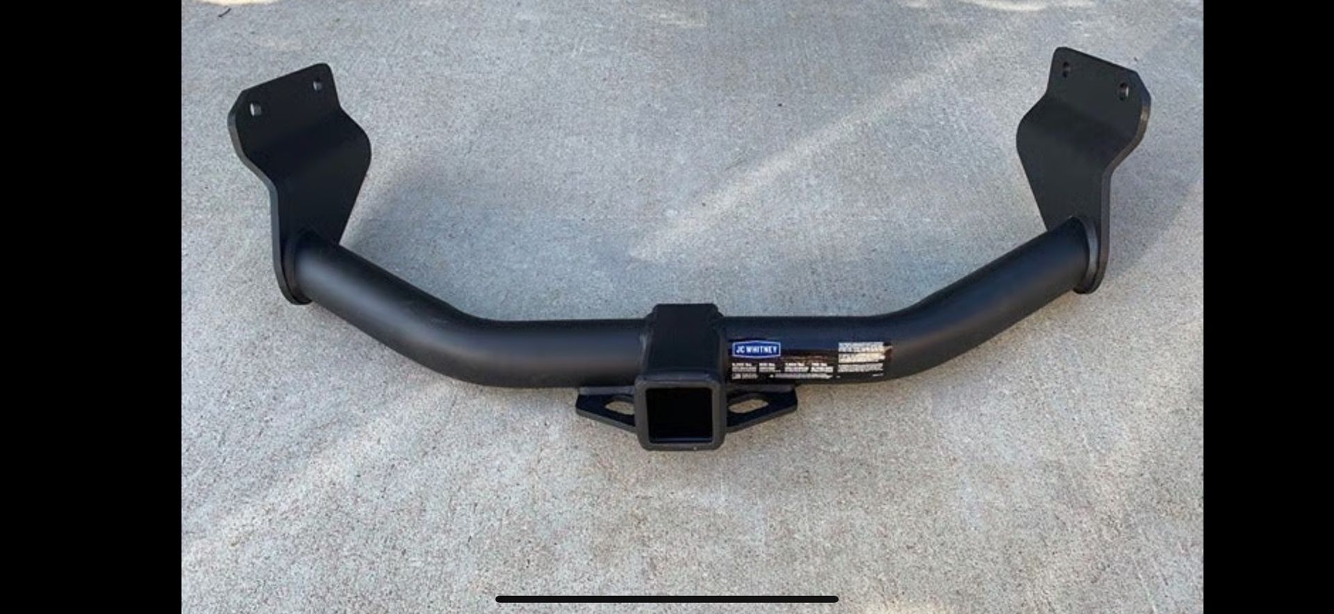 JC Whitney Class III 2-inch trailer hitch receiver, model RT(contact info removed)3.