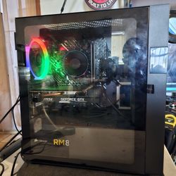 Gaming PC. Intel-i7-12th Gen. CPU. 16GB Ram. 1TB SSD. GPU: GTX Graphics.