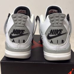 Jordan 4 White Cement