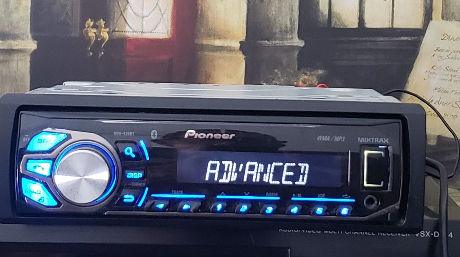 Pioneer  MVH-X36BT Bluetooth car