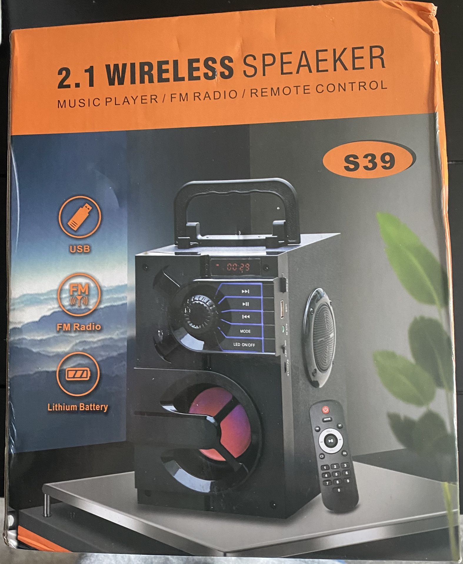 2.1 Wireless Speaker