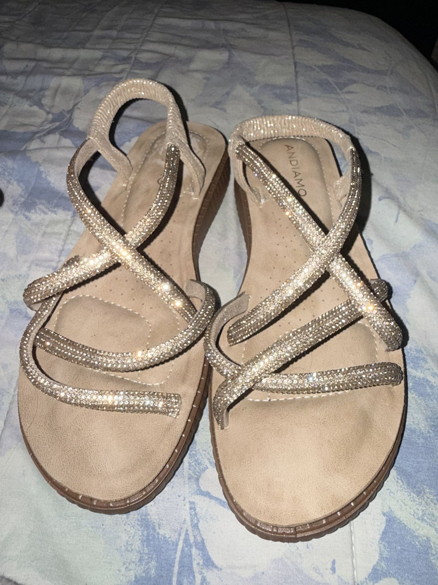 Andiamo women's wedge sandals