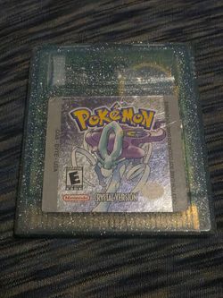 Pokémon Crystal Version Game Boy Color Cartridge