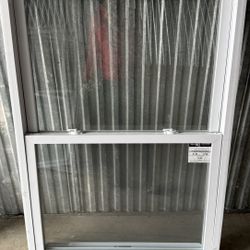 NEW PVC Vinyl Window 38” x 53” – Made in USA – Screen Included