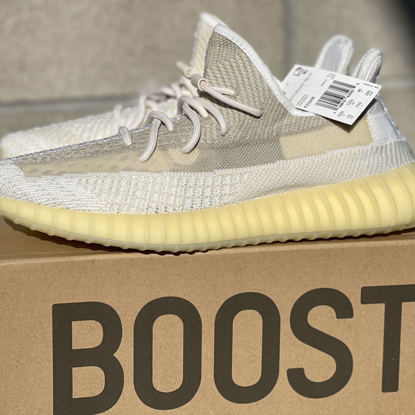 Adidas Yeezy 350 V2 Natural Colorway Abez