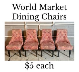 World Market Dining Chairs
