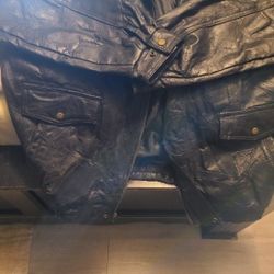 Nice "Authentic" Leather Men Outfitters Jacket For Sale...