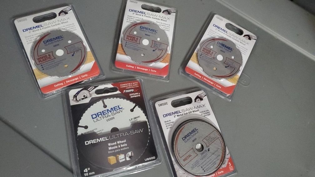 Dremel SAW-MAX/ULTRA-SAW BLADE BUNDLE ***ALL BRAND NEW*** for Sale in ...
