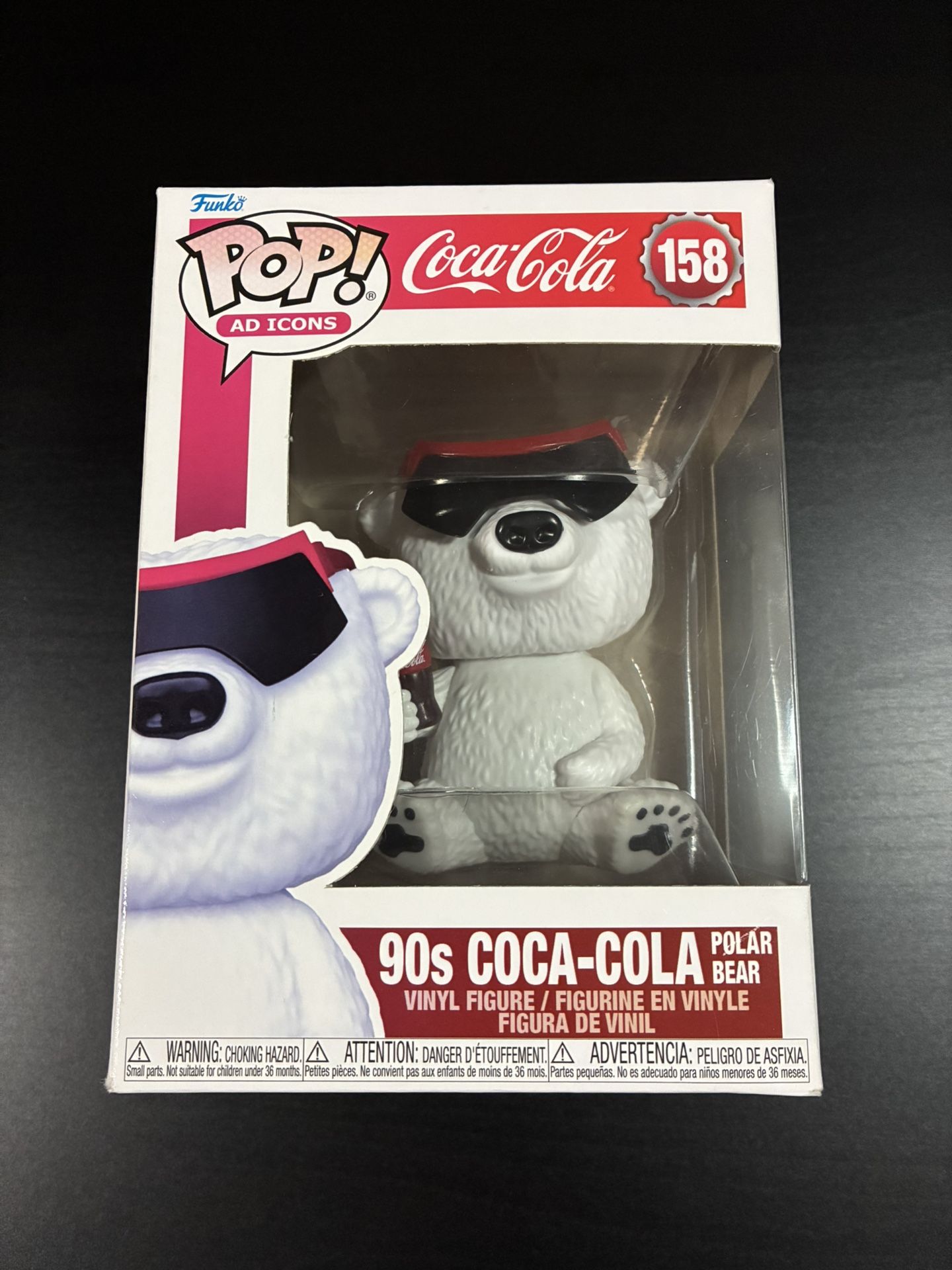Funko Pop! Ad Icons Coca-Cola 90s Polar Bear #158 (2022)