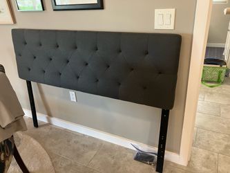 Full/queen tufted headboard