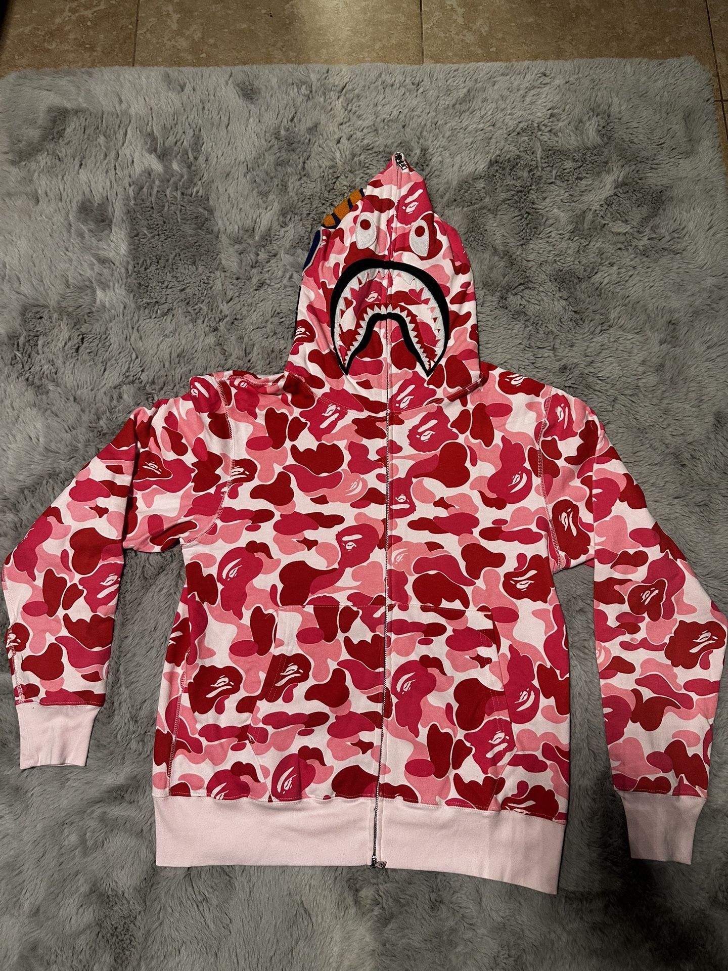 Pink Bape Hoodie