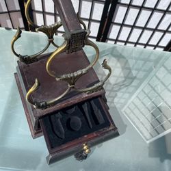 Vintage Wine Bottle Display 